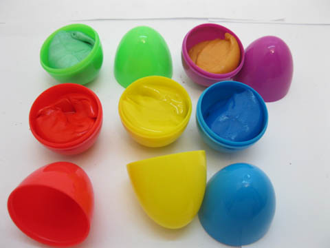 12pcs Gel High Bouncing Putty Eggs Mixed Colour - Click Image to Close